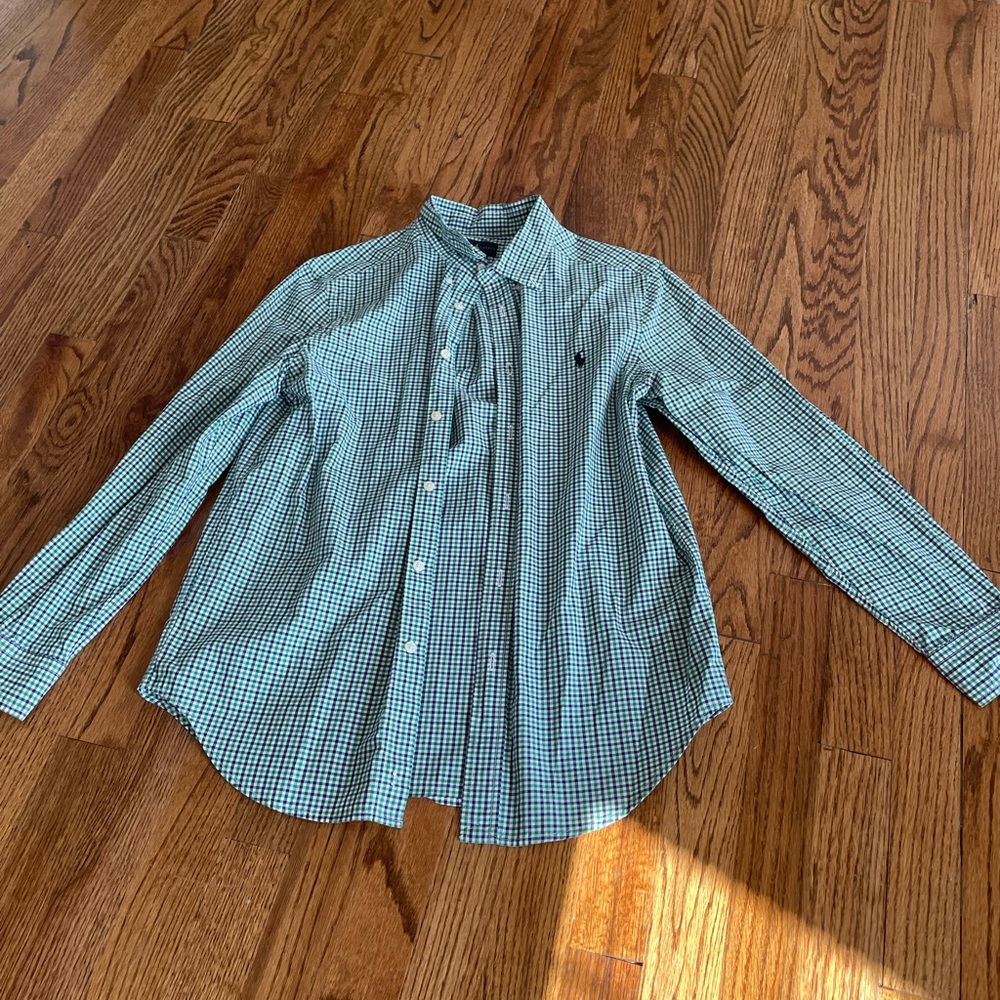 Boys button down shirt